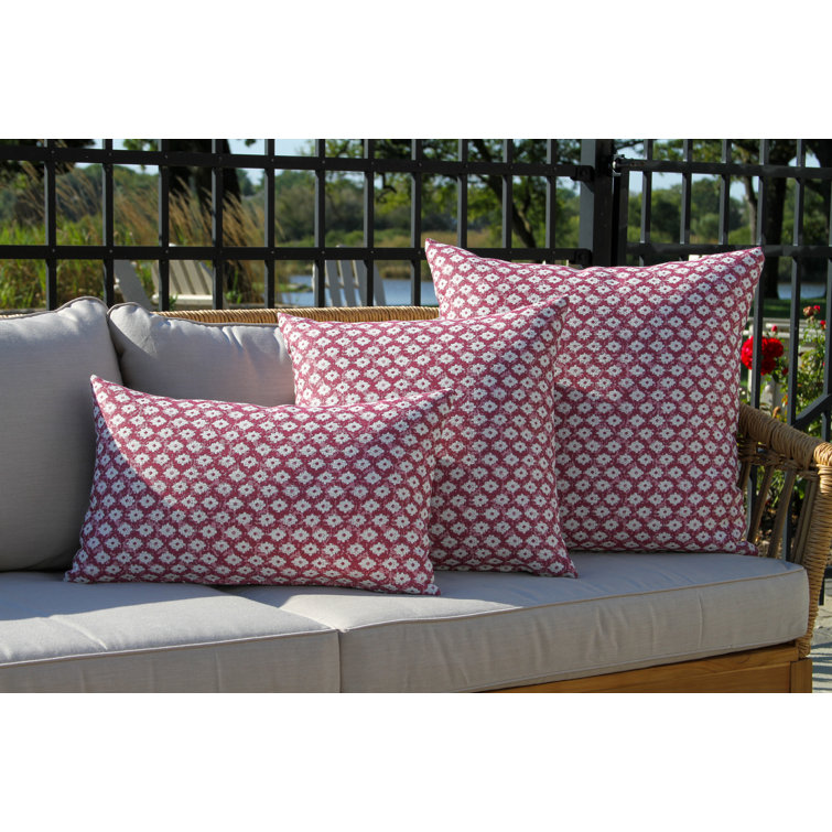 Outdoor Interiors BLUSHING MAGENTA Pillow Wayfair